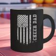 Cheer Dad Cheerleading American Flag Fathers Day Cheerleader Graphic Print Coffee Mug Cheer Dad Cheerleading American Flag Fathers Day Cheerleader Graphic Print Coffee Mug