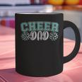 Cheer Dad My Favorite Cheerleader Calls Me Dad Teal Blue Graphic Print Coffee Mug Cheer Dad My Favorite Cheerleader Calls Me Dad Teal Blue Graphic Print Coffee Mug