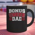 Cheer Stepdad Bonus Cheer Dad Red Graphic Print Coffee Mug