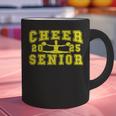 Cheerleading Senior Night Cheer Senior 2025 Graduation 10 Graphic Print Coffee Mug