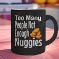Chicken Nugget Saying Introvert Nuggie Foodie Food Graphic Print Coffee Mug Chicken Nugget Saying Introvert Nuggie Foodie Food Graphic Print Coffee Mug
