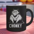 Chonk Fat And Hairy Cat Cats Kittens Dad Graphic Mom Funny Graphic Print Coffee Mug