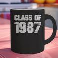 Class Of 1987 High School College Graduation Reunion Graphic Print Coffee Mug