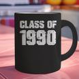 Class Of 1990 High School College Graduation Reunion Graphic Print Coffee Mug