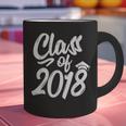 Class Of 2018 Graduation Cap Trendy Cute Graphic Print Coffee Mug