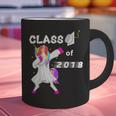 Class Of 2018 Graduation Him Her Unicorn Dabbing Shirt Graphic Print Coffee Mug
