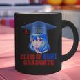 Class Of 2021 Graduate Kawaii Anime Girl School Graduation Graphic Print Coffee Mug