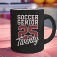 Class Of 2025 Senior 2025 Graduation 2025 Soccer Graphic Print Coffee Mug