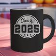 Class Of 2025 Senior School Graduation College Graphic Print Coffee Mug