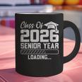Class Of 2026 Senior Year Loading Countdown Graduation Graphic Print Coffee Mug