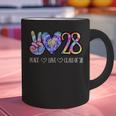 Class Of 2028 Shirt Tie Dye Senior Graduation Class Reunion Graphic Print Coffee Mug