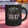 Class Of 2037 Graduation Graphic Print Coffee Mug