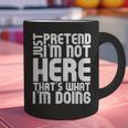 Cool Introvert Just Pretends I'm Not Heres Graphic Print Coffee Mug