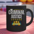 Criminal Justice Degree Graduation Senior Celebration Grad Graphic Print Coffee Mug