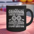 Criminal Justice Degree Graduation Criminal Justice Student Graphic Print Coffee Mug