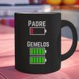 Cufflinks Battery Filled Tired Dad Low Battery Charge Graphic Print Coffee Mug