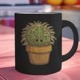 Cute Golden Barrel Cactus Introvert Distressed Graphic Print Coffee Mug Cute Golden Barrel Cactus Introvert Distressed Graphic Print Coffee Mug