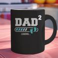 Dad 2 Second Time Dad Dad Of Two Graphic Print Coffee Mug Dad 2 Second Time Dad Dad Of Two Graphic Print Coffee Mug