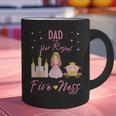Dad 5th Birthday Her Royal Fiveness Princess Matching Graphic Print Coffee Mug