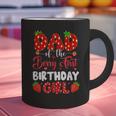 Dad Of The Berry First Birthday Of Girl Strawberry Graphic Print Coffee Mug