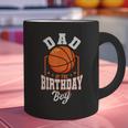 Dad Of The Birthday Boy Basketball Theme Bday Party Graphic Print Coffee Mug