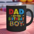 Dad Of The Birthday Boy Building Block Birthday Graphic Print Coffee Mug