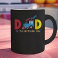 Dad Of The Birthday Boy Choo Choo Train Family Matching Graphic Print Coffee Mug