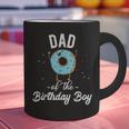 Dad Of The Birthday Boy Donut Theme Party Blue Father Graphic Print Coffee Mug Dad Of The Birthday Boy Donut Theme Party Blue Father Graphic Print Coffee Mug