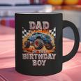 Dad Of The Birthday Boy Monster Truck Birthday Graphic Print Coffee Mug