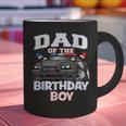 Dad Of The Birthday Boy Policeman Officer Party Graphic Print Coffee Mug