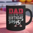 Dad Of The Birthday Boy Shirt Soccer Party Family Daddy Graphic Print Coffee Mug