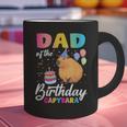 Dad Of The Birthday Capybara Girl Bday Party Family Graphic Print Coffee Mug