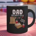 Dad Birthday Crew Pizza Theme Birthday Pizza Lover Party Graphic Print Coffee Mug