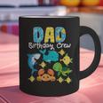 Dad Birthday Crew Sea Ocean Fish Aquarium Bday Party Graphic Print Coffee Mug
