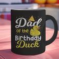 Dad Of The Birthday Duck Boy Rubber Duck Birthday Girl Graphic Print Coffee Mug