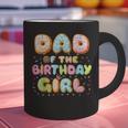 Dad Of The Birthday Girl Sweet Donut Birthday Family Graphic Print Coffee Mug