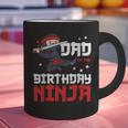 Dad Of The Birthday Ninja Daddy Party Best Father Boy Pop Graphic Print Coffee Mug