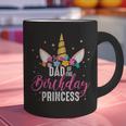 Dad Of The Birthday Princess Father Unicorn Birthday Graphic Print Coffee Mug