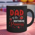 Dad Of The Birthday Princess Strawberry Theme Bday Party Graphic Print Coffee Mug