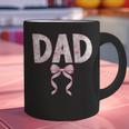 Dad Birthday Squad Matching Coquette Bow Family Party Graphic Print Coffee Mug