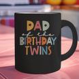 Dad Of The Birthday Twins Kids Great Daddy Of Twins Bday Graphic Print Coffee Mug