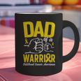 Dad Of A Childhood Cancer Warrior Childhood Cancer Awareness Graphic Print Coffee Mug