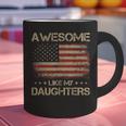 Dad From Daughter Awesome Like My Daughters Graphic Print Coffee Mug