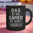 Dad By Day Gamer By Night PC Gaming Gift Graphic Print Coffee Mug