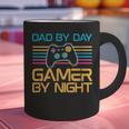 Dad By Day Gamer By Night Video Games Lover Gamer Dad Graphic Print Coffee Mug