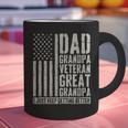 Dad Grandpa Veteran Great Grandpa Graphic Print Coffee Mug