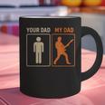 Your Dad My Dad Guitar Guitarist Rock Father's Day Graphic Print Coffee Mug