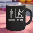 Your Dad My Dad Guitar Rock Music Player Guitarist Graphic Print Coffee Mug