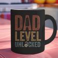Dad Level Unlocked Father To Be New Daddy Graphic Print Coffee Mug