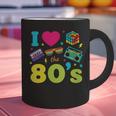 Dad I Love The 80's Retro 80s Nostalgia For Dad Graphic Print Coffee Mug
